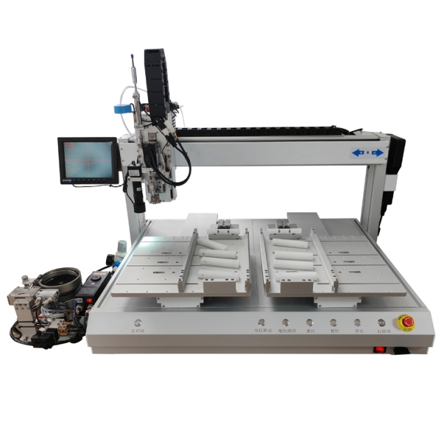Máquina automática de fijación de tornillos de escritorio