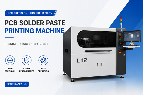 High-Precision PCB Solder Paste Printer Tutorial