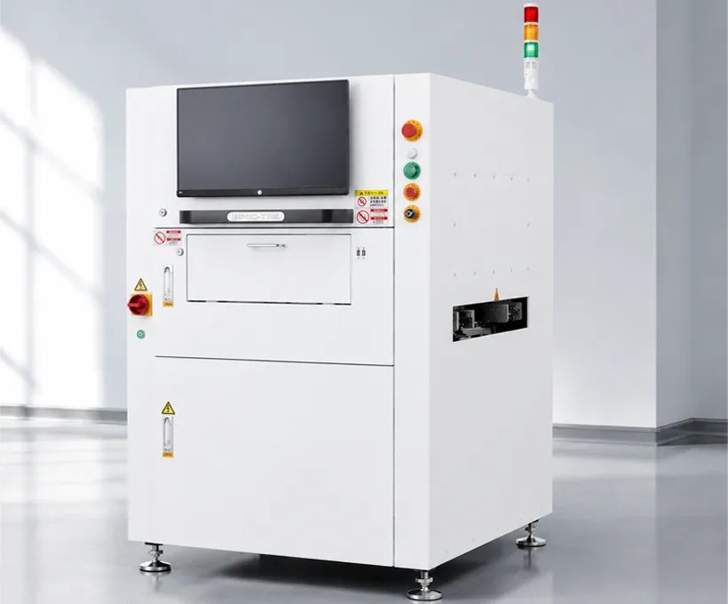 Máquina de inspección 3D de pasta de soldadura S630 que verifica el volumen, el área, la altura y el desplazamiento de cada depósito tras el mantenimiento