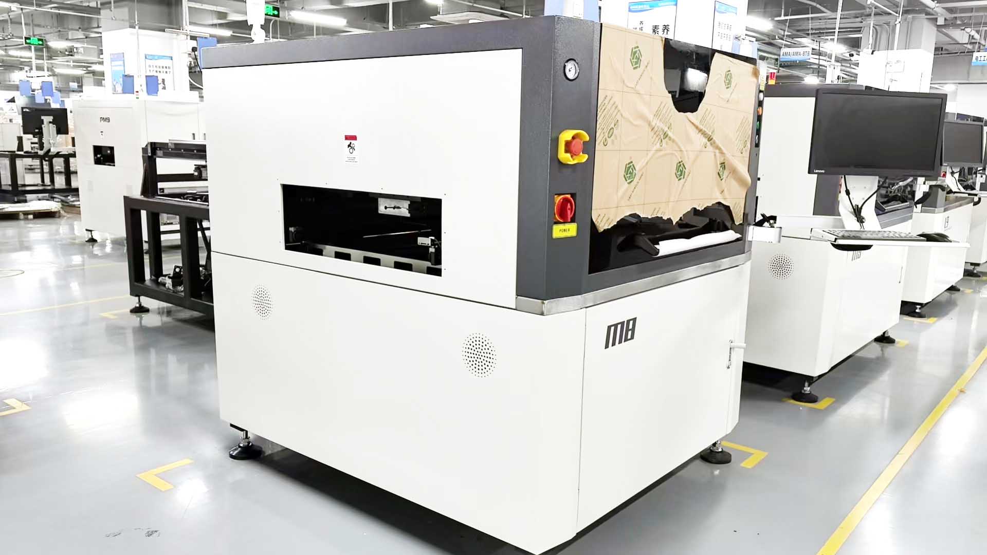 JHIMS M8 SMT Printer in Mini LED Production