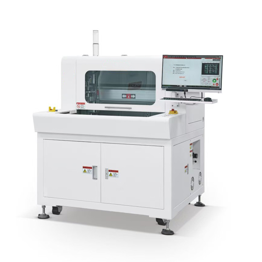 Smart inline PCB depaneling system with AI vision and MES integration for 2026
