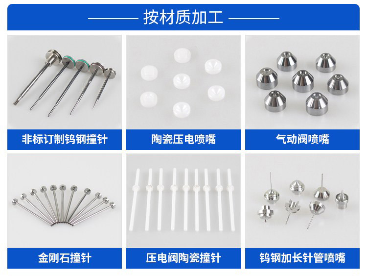 ASYMTEK NORDSON Mingseal Precision Nozzle Materials