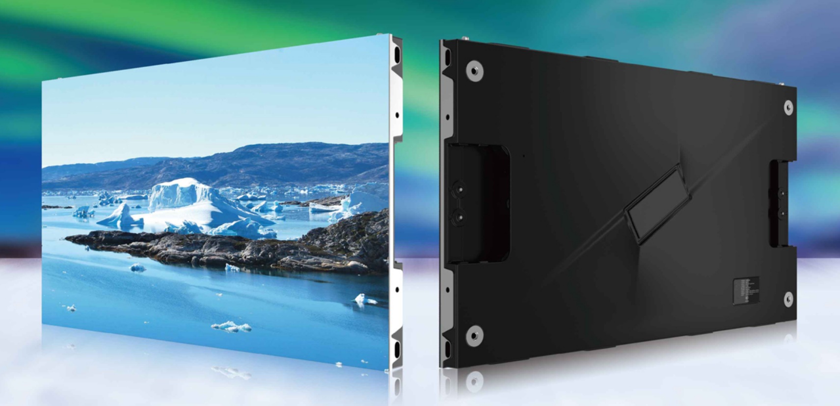 COB LED display manufacturing solution production line diagram showing automated chip bonding and testing stages