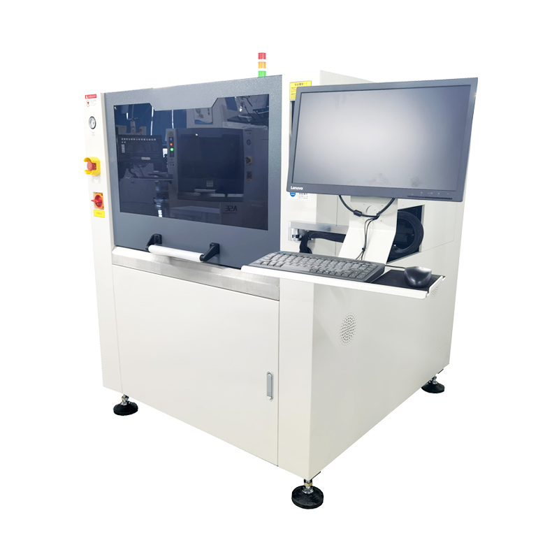 High precision automated PCB solder paste printer model L5 with visual optical camera system